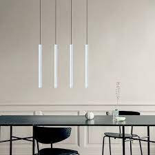 Baileyton 4 Light Led Kitchen Island Cylinder Pendant In 2021 Led Lights Kitchen Island Pendants Kitchen Island