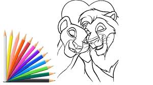 Check spelling or type a new query. The Lion King Mufasa And Sarabi Simba And Nala How To Draw Coloring Pages For Children Youtube