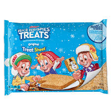 Read reviews for rice krispies marshmallow treats, 2.2 oz. Kellogg S Rice Krispies Treats Marshmallow Snack Sheet Holiday Snacks Treat Making Baking Project Original 32oz 1 Sheet Walmart Com Walmart Com