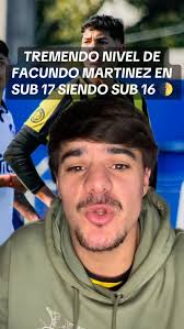 TREMENDO NIVEL DE FACUNDO MARTINEZ EN SUB 17 SIENDO SUB 16 🌓 #futbol  #uruguay #nivel #sub17 #jugador #facundo #facundomartinez #martinez  #nivelazo #peñarol #delantero #nueve #sub16