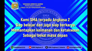 Sekolah ini merupakan salah satu sekolah yang cukup bagus di daerah dki jakarta sendiri. Mars Sma Angkasa 2 Youtube