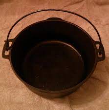 Wagner Ware 1891 Original 5 Quart Cast Iron Dutch Oven Cookware Well Seasoned Cast Iron Dutch Oven Dutch Oven Cast Iron