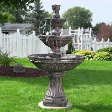 39 1/2 h x 14 1/5 w x 13 2/5 l garden fountain is the perfect addition for indoor outdoor decor. Duprey Polystone Fountain Water Fountains Outdoor Fountains Outdoor Garden Fountain