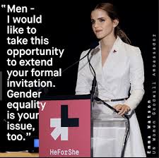 Emma Watson Gender Equality Is Your Issue Too Gender Equality Equality Emma Watson