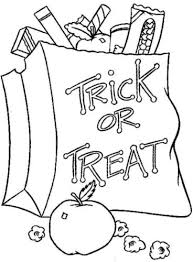 Coloring pages to download and print. 20 Free Printable Trick Or Treat Coloring Pages