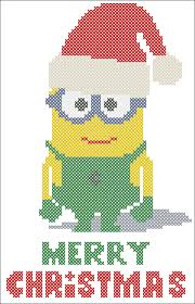 Free counted cross stitch minions patterns. Bogo Free Merry Christmas Minion Cross Stitch Pattern Pdf Pattern Instant Download 39 Cross Stitch Patterns Christmas Cross Stitch Holiday Cross Stitch
