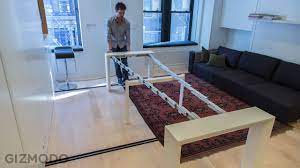 China c2008 multifunctional furniture modern expandable wood. Picture 2 Of 3 Expanding Dining Table House Design Dining Table Small Space Tiny Apartments