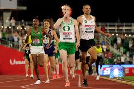 Edinah jebitok of team kenya falls, tripping sifan hassan of team netherlands, in round one of the women's 1500m heats on day ten of the tokyo 2020 olympic games at. Cole Hocker Takes Down Centro In 1500m Olympic Trials Final Def Pen