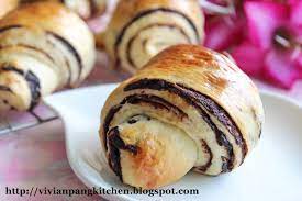 Vivian Pang Kitchen Chocolate Wassant Bread Straight Dough Method Baking Recipes Chocolate Bread Bakery Bread