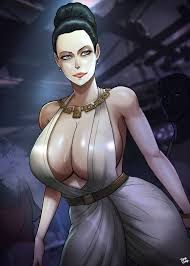 Rule 34 - 1girls Big Hair Breasts British British Female Brown Hair  Business Woman Busty Capcom Caucasian Caucasian Female Curvaceous Curvy  Curvy Figure Excella Gionne Female Hips Hourglass Figure Huge Breasts  Italian