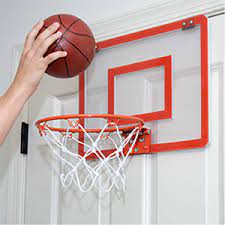 This basketball game begins with a splash. Amazon Com Play Platoon Mini Basketball Hoop For Door 16 X 12 Inch Bedroom Basketball Hoop Indoors Set Black Toys Games