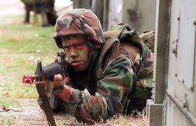 16 Battle dress uniform in 1996, Us military Images: PICRYL