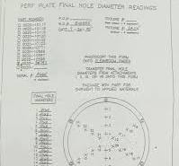 11109 APPLIED MATERIALS PLATE PERF 200MM GIANT GAP NITRIDE ...