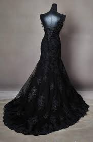 Gothic Black Wedding Dress Made To Measure Any Size Plus Any Colour Amazon Co Uk Clothing Black Wedding Dresses Black Wedding Gothic Wedding Dress
