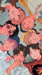 Fondo para móvil de bts. Namjin Twitteræ¤œç´¢ Twitter Bts Fanart Bts Wallpaper Bts Drawings