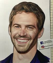 We're loving this amazing #PaulWalkerArt by Vagner Desenhos! ✏️  #FanArtFriday #TeamPW