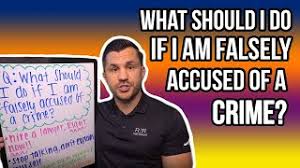 Templates and samples of character references. What Should I Do If I Have Been Falsely Accused Of A Crime Youtube