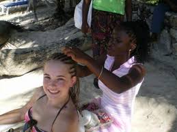 Family hair braiding is a great shop if you're looking for professionalism, quick service and someone that listens to your needs. Lady Braiding My Hair On The Beach Picture Of Roatan Bay Islands Tripadvisor