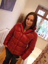 Kira w 11th jan, 2018; Puffer Jacket Steph The Woman In Red