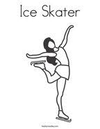 Ice skating and other winter sports have both a disadvantage and advantage where ice and friction are considered. Ice Skate Coloring Page Twisty Noodle