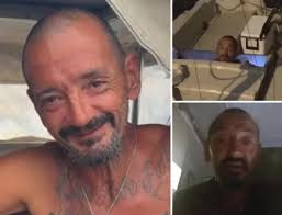 Florida man aka Lieutenant Dan survives Hurricane Milton