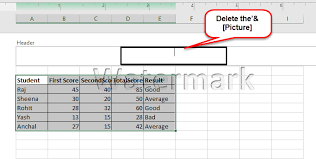 Klik pada header tengah, kemudian klik picture. Remove Watermark In Excel Step By Step How To Delete Watermark