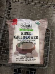 Meal prep cauliflower rice recipes. Mass River Organic Cauliflower Rice 4 1 Pound Bags Costcochaser
