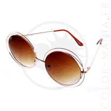 There are 159 lunette ronde for sale on etsy, and they. Lunettes Rondes Oversize Psychedeliques Verres Marrons Color Mania