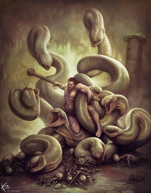 Resultado de imagen para la hidra de lerna"