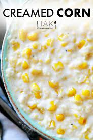 Creamed Corn With Cream Cheese Quick And Easy To Make Recipe Creamed Corn Recipes Corn Recipes Side Dishes Creamed Corn