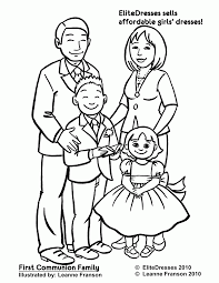 Coloring pages of video games characters. Coloring Page Of A Family Coloring Home