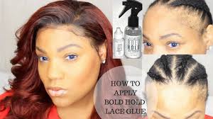 🌸 hi luvshere is the last and final step to the wig series ! How To Apply A Lace Frontal Wig With Glue Hair Loss Ineffable Tresses Youtube