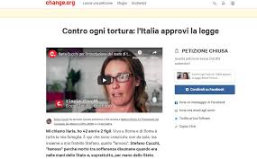 Why was she murdered by her husband chris watts? Stefano Cucchi His Death In Custody Is Now Symbol Of Police Abuse In Italy