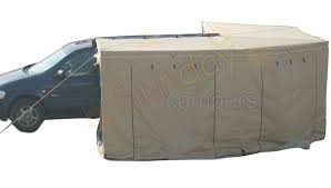 Wa02 Wing Awning Foxwing Awning Ripstop Canvas Three Size For Choice 250x215cm 300x215cm 350x215cm Change Room Walls Overland Trailer Car Awnings Trailer Tent