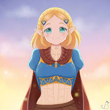 Short Hair Zelda By Blacky Xiii Character Art Legend Of Zelda Breath Princess Zelda