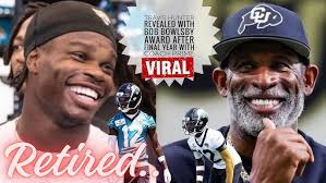 Travis Hunter REVEALED With Bob Bowlsby Award After Final Year Wit COACH  PRIME Here It Is 🤯