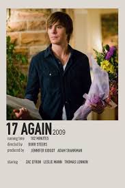 17 Again By Isabella Movie Poster Wall Film Posters Vintage Movie Posters Minimalist