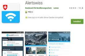 Obbligo di prestare servizio nella protezione civile : App Test Alertswiss Pctipp Ch