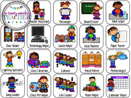 62 Specific Preschool Job Chart Images