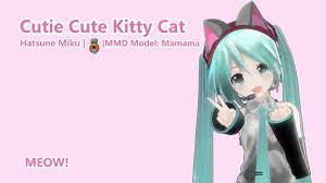 Mjq Cutie Cute Kitty Cat Ft Hatsune Miku Youtube