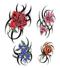Free Tribal Flower Tattoo Designs Download Free Clip Art Free Clip Art On Clipart Library Tribal Flower Tribal Flower Tattoo Flower Tattoo Sleeve
