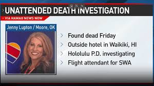 Hawaii police investigating death of Oklahoma flight attendant — KOMO