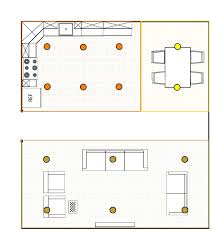 how many recessed lights? the