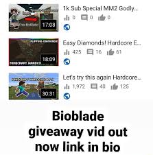 Made without bias, by the top clans in mm2, for you all. Flipping Diamonds Easy Diamonds Hardcore E 425 Minecraft Hardco Let S Try This Again Hardcore 1 972 Y 125 Bioblade Giveaway Vid Out Now Link In Bio