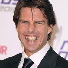 He constantly blesses us with his nice dentition. Follow Up To The Tom Cruise Center Tooth Imgur