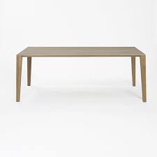 Aracol Tisch Eiche Massiv Weiss Gekalkt 100x240 H 76 Cm
