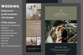 Wedding Invitation Newsletter Email Template Design Table Base Design Wedding Invitations