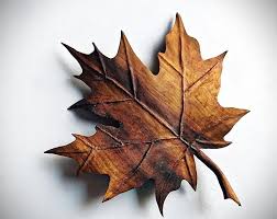 In this video i show you an easy to build wooden canada day leaf project idea. Fine Wood Sculptures By Ooleaves On Etsy Wood Sculpture Leaf Art Leaf Decor