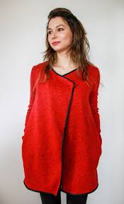 Learning to knit (and fit) this style of sweater will set you up to knit all kinds of other i've sized this sweater from xs to 3x. How To Sew Women S Cardigan From Sweater Knit Picolly Com