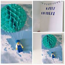Skydiving And Parachuting Gift Voucher Birthday Card Diy Gutschein Basteln Fallschirmsprung Geschenke Gutschein Geschenke